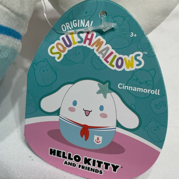 Large 10” Sanrio x Squishmallow Cinnamoroll NEW! hang tag perfect - Picture 5 of 5